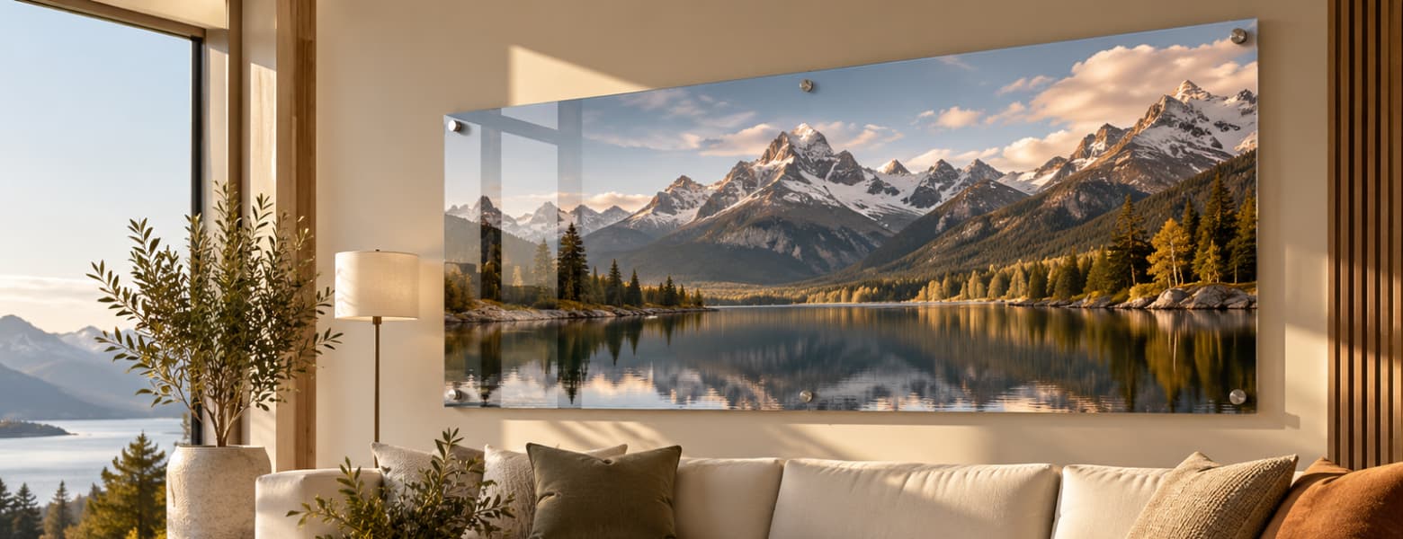 2026 Wall Art Trends – Custom Prints, Acrylic Art & Modern Photography Displays